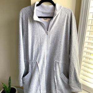 UGG zip up hooded jacket